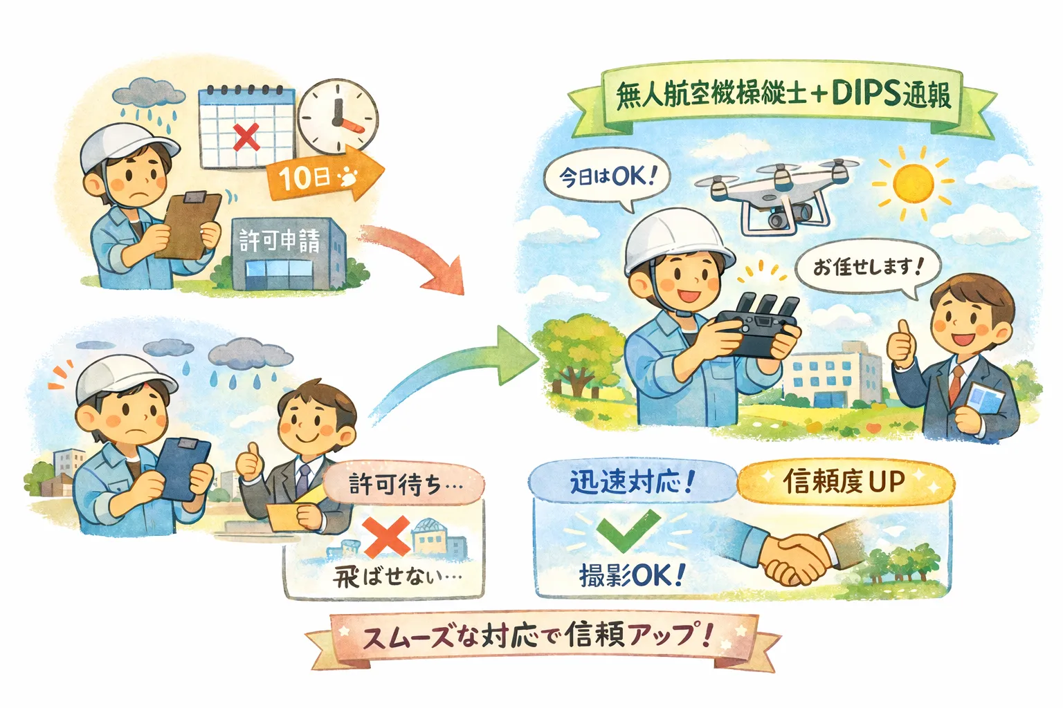 無人飛行操縦士資格習得のメリットについて【宮城県仙台市,名取市ドローンスクール】