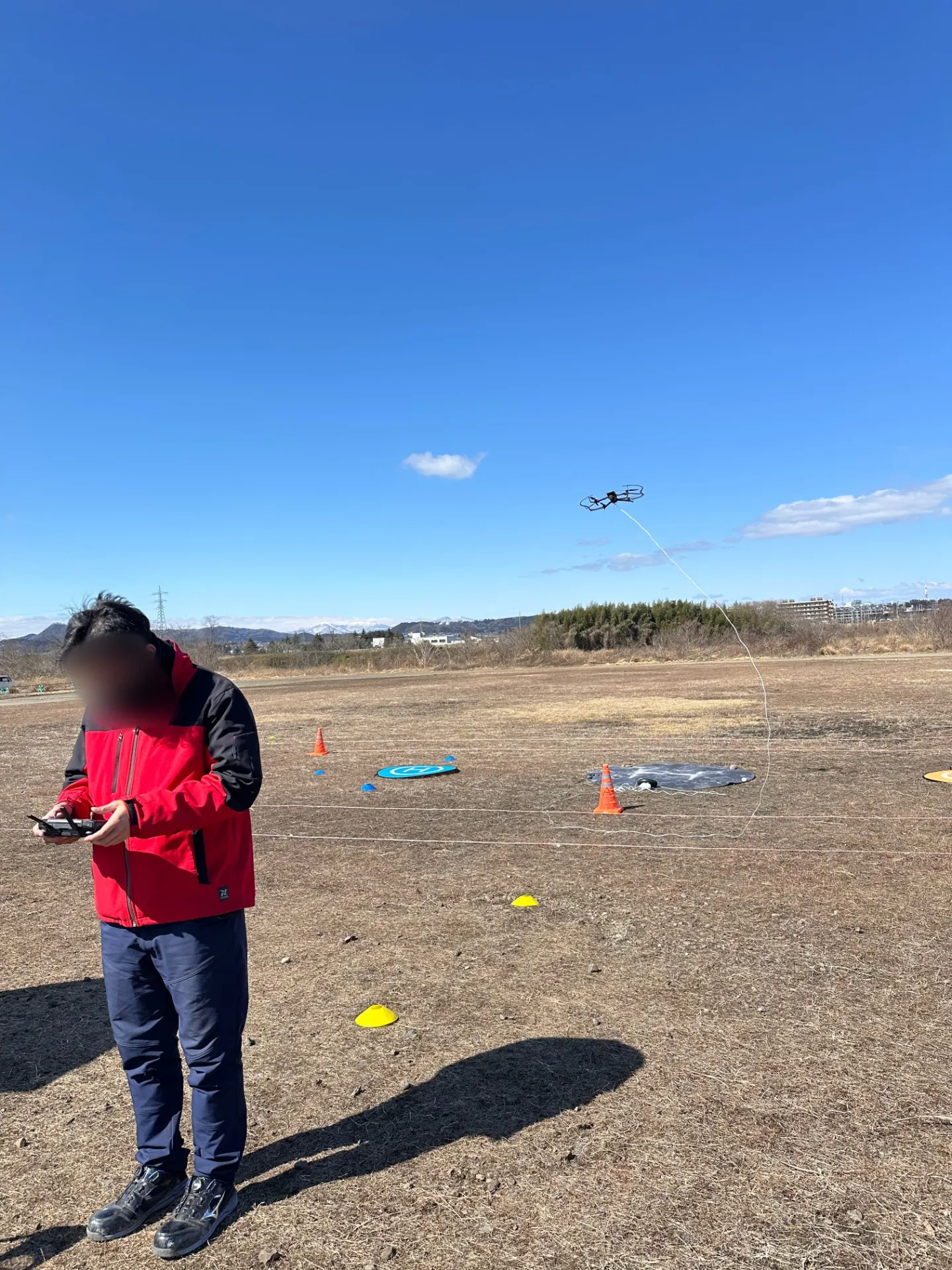 ドローン実地講習の様子①【宮城県仙台市・名取市 ドローンスクール】